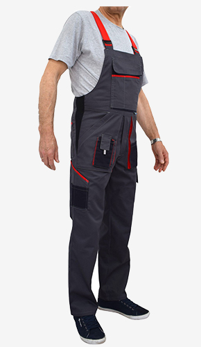 TROUSERS WITH SUSPENDERS