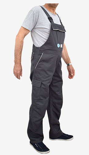 TROUSERS WITH SUSPENDERS